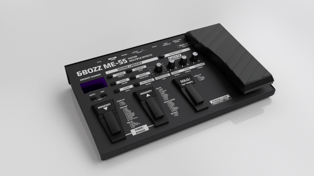 guitar processor of effects hd Modelo 3D .c4d .max .obj .3ds .fbx .stl .blend 