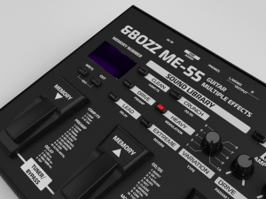 guitar processor of effects hd Modelo 3D