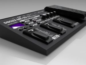 guitar processor of effects hd Modelo 3D