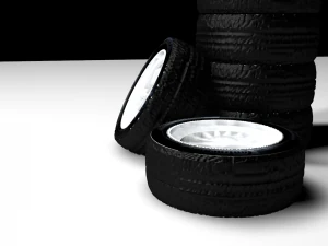 simple wheels 3D Model