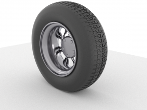 wheel original hd highpoly 3D मॉडल