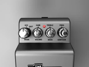 marshall jackhammer guitar effect hd 3D Model