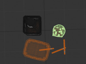 whiskey pack 3D 모델