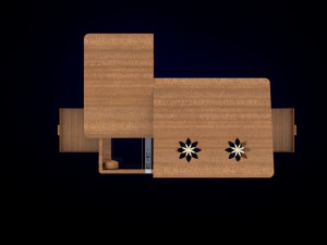 multipurpose foldable laptop table study table 3D Model