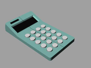 calculator 3D Model