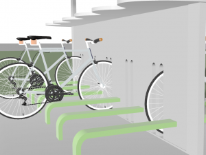 bike shelter Modelo 3D