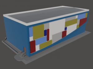 Cinema CS in N gauge 3D-Druckmodell