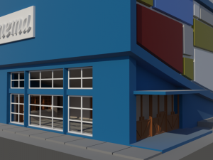 Cinema CS in N gauge 3D-Druckmodell