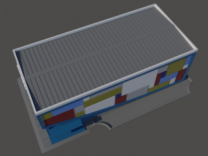Cinema CS in N gauge 3D-Druckmodell