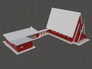 Iglesia CS en v&iacute;a N Modelo de impresión 3D