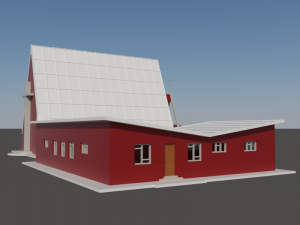Church CS in N gauge Model Cetak 3D