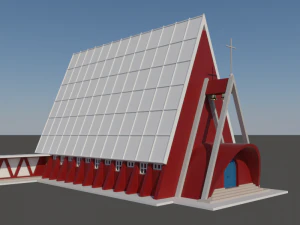 Church CS in N gauge 3D Print Model