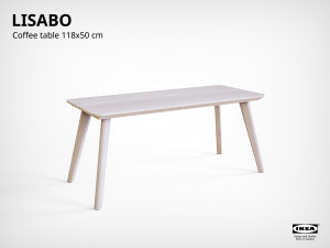 table collection ikea lisabo 3D Модель