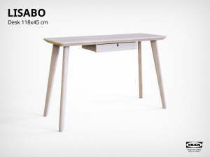 table collection ikea lisabo 3D Модель