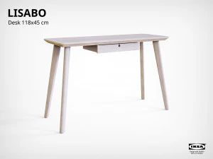 table collection ikea lisabo 3D Model