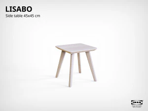 table collection ikea lisabo 3D Model