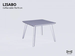 table collection ikea lisabo 3D Model