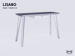 table collection ikea lisabo 3D Модель