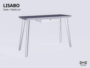 table collection ikea lisabo 3D Model