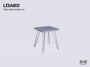 table collection ikea lisabo 3D Модель