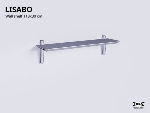 table collection ikea lisabo 3D Модель