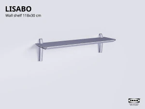 table collection ikea lisabo 3D Model