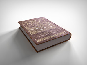 vintage book Modelo 3D