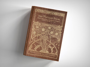 vintage book Modelo 3D
