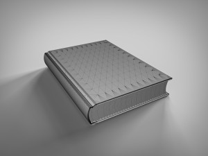 vintage book Modelo 3D