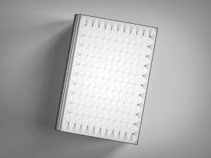 livro antigo Modelo 3D