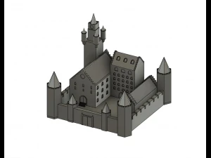 Schloss 3D Druckmodell