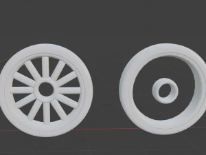 wheels 1920-1930 3D Model