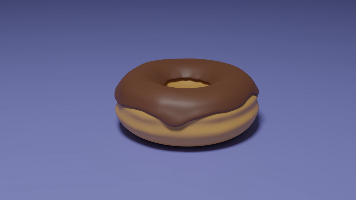 Donut Modèle 3D .c4d .max .obj .3ds .fbx .stl .blend 