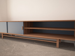 tv cabinet 3Dモデル