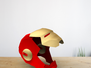 ironman helmet 3D 模型