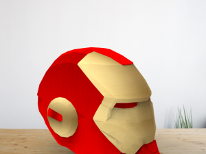 ironman helmet 3D 模型