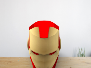 ironman helmet 3D 模型