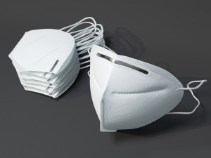 medical face mask Modelo 3D