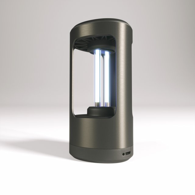 portable and rechargeable uv light sterilizer 3Dモデル .c4d .max .obj .3ds .fbx .stl .blend 