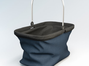 shopping basket Modèle 3D