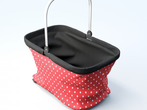 shopping basket Modèle 3D
