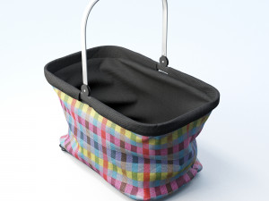 shopping basket Modèle 3D