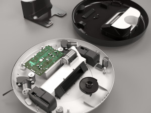 robot vacuum cleaner prainskel f20-ai 3D Model