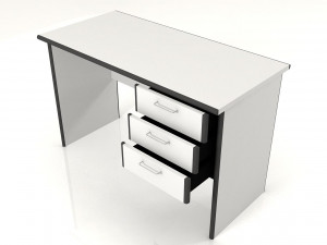 office desk Model 3D