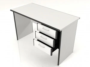mesa de escrit&oacute;rio Modelo 3D