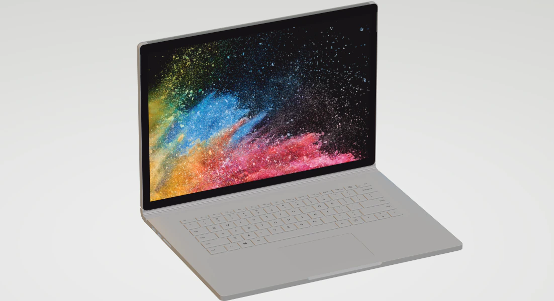 oppervlakteboek 2 3D Model .c4d .max .obj .3ds .fbx .stl .blend