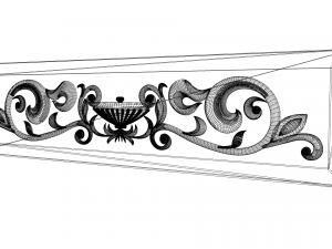 kamin Modelo 3D