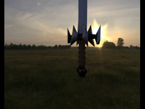 fantasy sword 3D Model