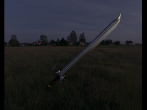 fantasy sword 3D 모델