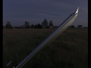 fantasy sword 3D 모델